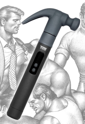 Tom of Finland Night Stick and Hammer 2 Interchangeable Heads - Non-Realistic Dildos
