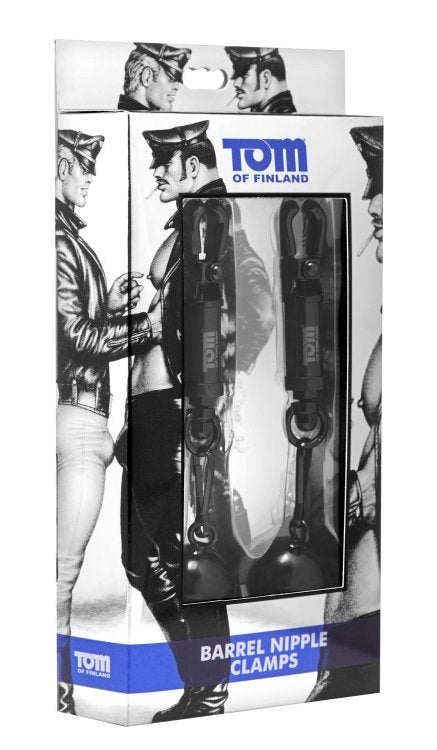 Tom of Finland Nipple Barrel Clamps Nipple and Clit Clamps