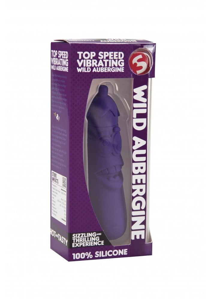 Top Speed Vibrating Wild Aubergine Adult Massager Novelty Vibrators