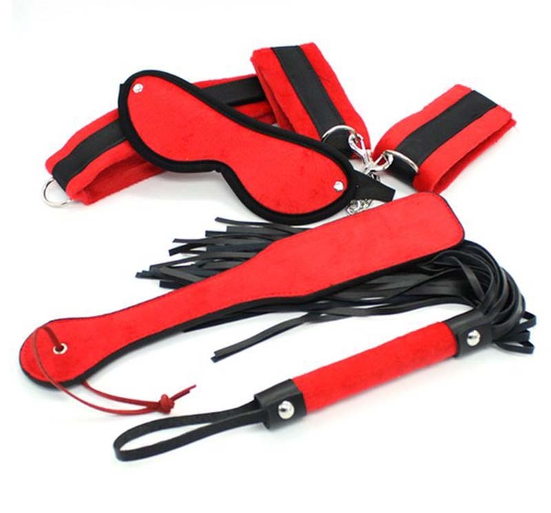 Tri-Hard Soft BDSM Kit 5 Piece Bondage Kits