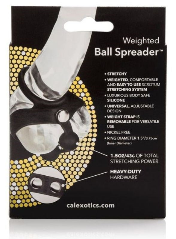 Tri-Snap Weighted Ball Spreader Ball and Cock Toys