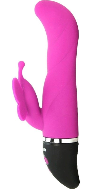 Trio of Hearts Lush Butterfly Vibrator - Rabbit Vibrators