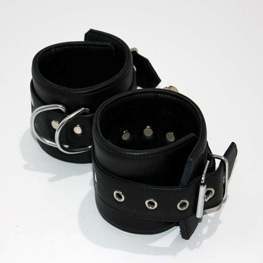 Luxurious Leather Restraints for Thrilling Kink Sessions - Cuffs and Restraints