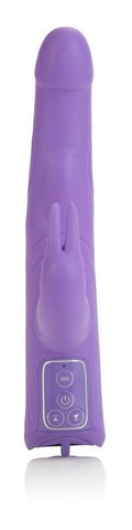 Triple Motor Silicone Jack Rabbit Purple - Rabbit Vibrators
