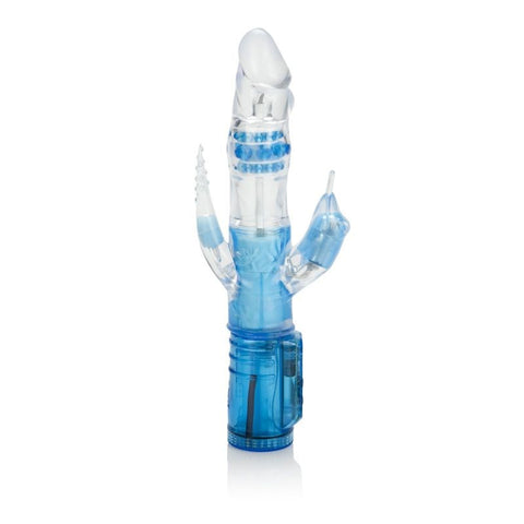 Triple Orgasm Vibe Blue - Rabbit Vibrators