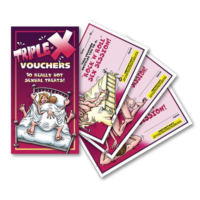 Triple-X Vouchers Sex Games, Coupons and Tricks