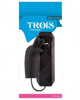 Trois - Luxurious Silicone Clitoral Massager by NS Novelties - Clit Ticklers and Pulsators