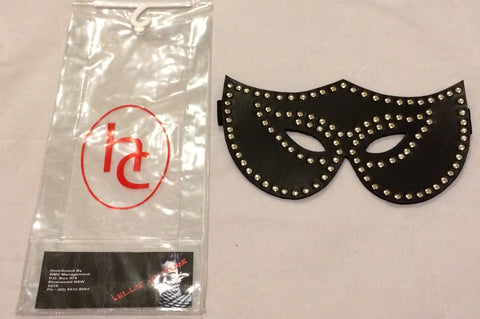 Turn Me On Feline Mask Studded - Fancy Dress Ups