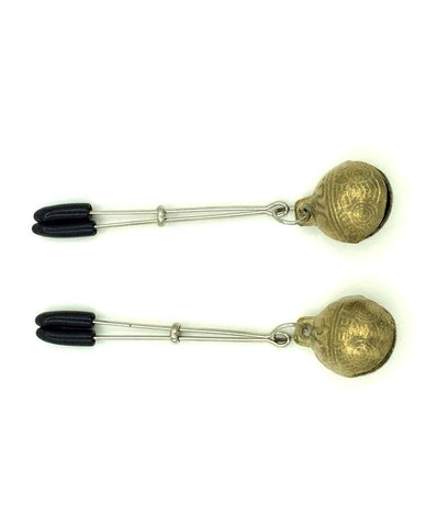 Tweezer Nipple Clamps with Bells - Breast and Nipple Toys