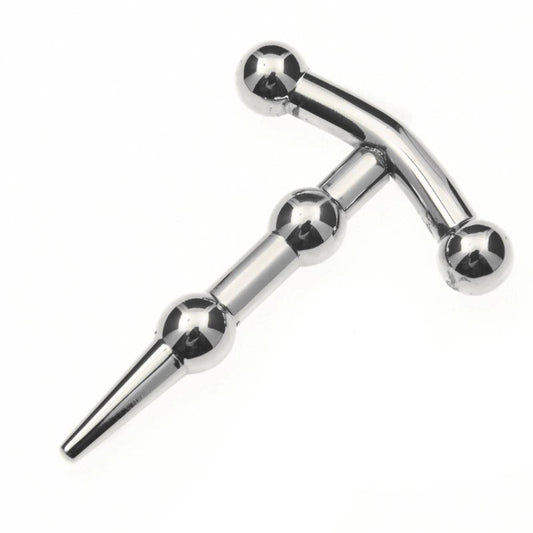 BDStyle Dual Bead Pleasure Plug - Intense Stimulation - Penis Plugs