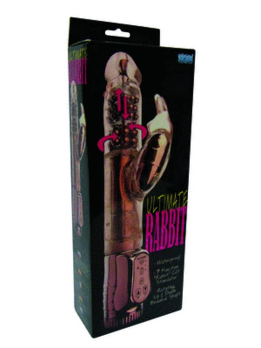 Ultimate Rabbit 7 Function Rotating Up Down Beaded Shaft - Rabbit Vibrators