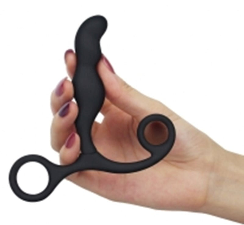 Ultimate Silicone P-Spot Teaser Black Prostate Toys