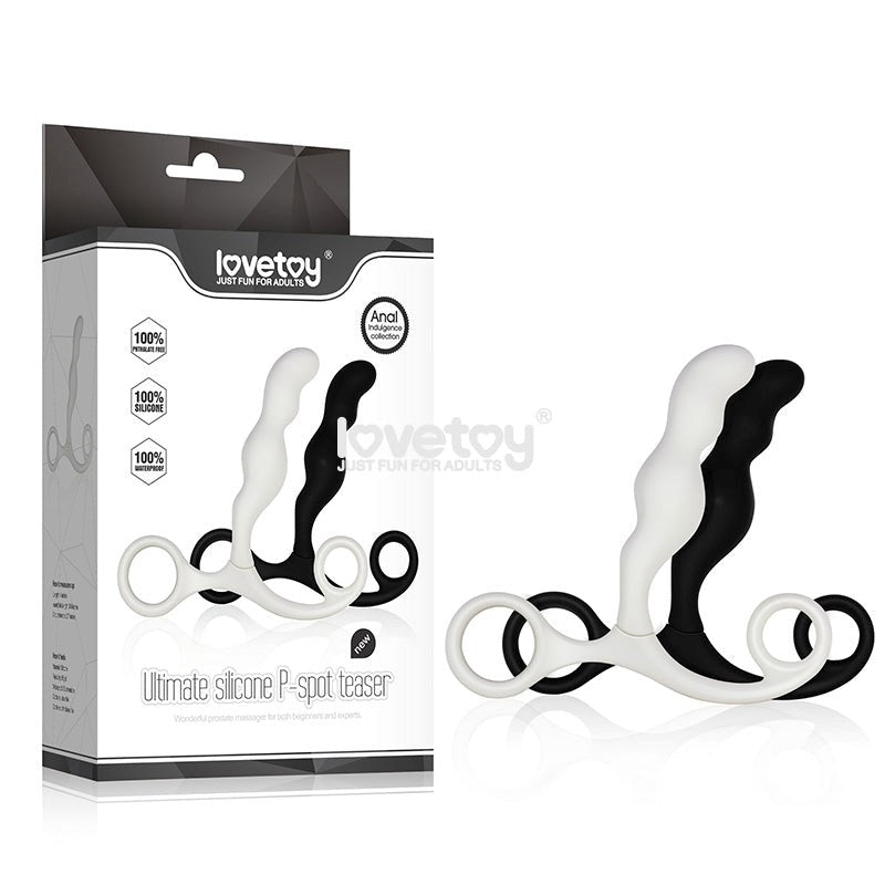 Ultimate Silicone P-Spot Teaser Black Prostate Toys