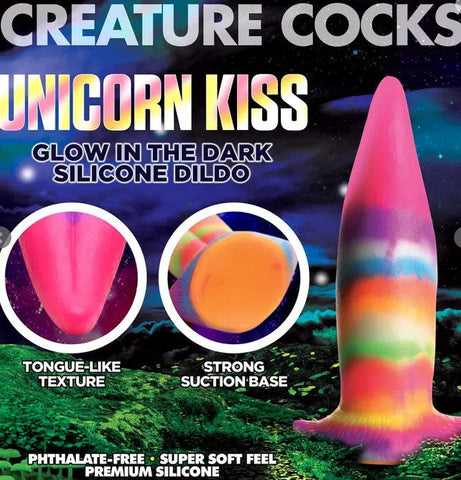 Unicorn Kiss Silicone Dildo - Non-Realistic Dildos