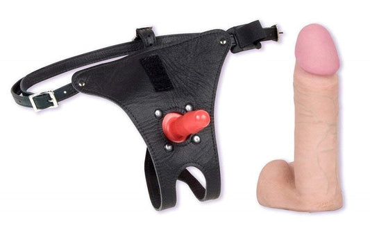 Vac-U-Lock 6 Realistic Cock Flesh with Strap-On - Strap On Sextoys