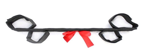 Velcro Ankle to Wrist Restraints with Bowknot - Cuffs and Restraints