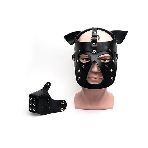 Premium Plush Pup Bondage Hood by Sport Fucker - Bondage Hoods