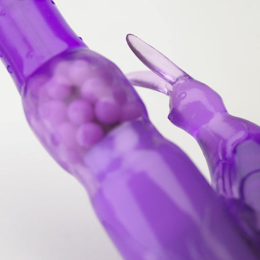 Vibratex Rabbit Habit - Luxurious Purple Vinyl Vibrator Rabbit Vibrators