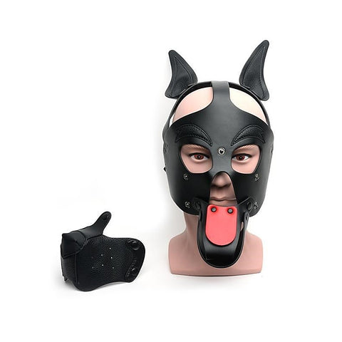 Premium Authentic Pup Play Hood by Sport Fucker - Bondage Hoods