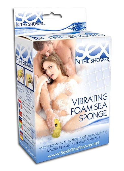 Vibrating Foam Sea Sponge - Vibrator Accessories