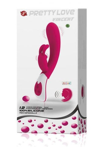 Vincent Voice Controlled Silicone Rabbit Vibrator - Rabbit Vibrators