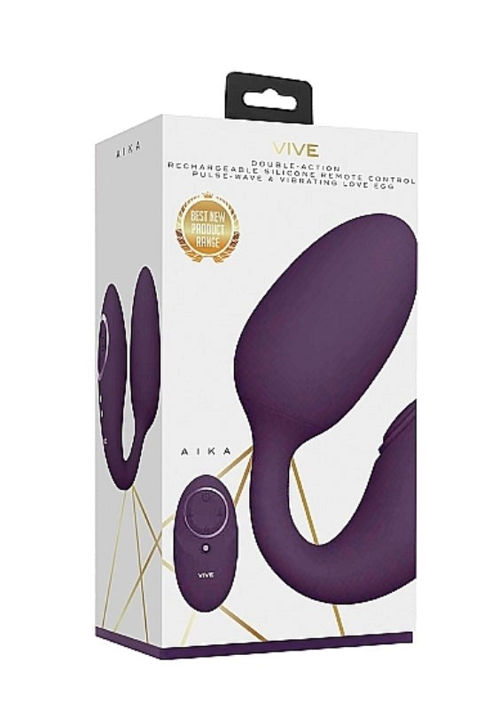 Vive Aika Purple Love Eggs and Kegel Exercisers