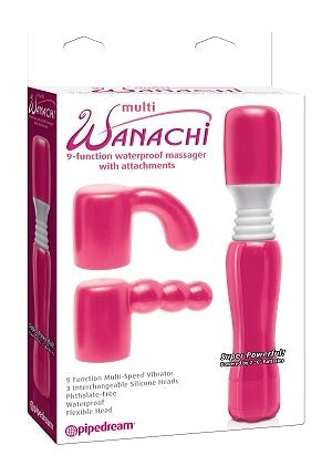 Pipedream Wanachi 9 Functions Body Wand Massager - Personal Massagers
