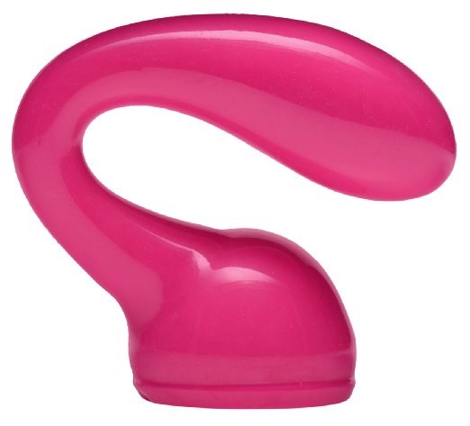 Wand Essentials Deep Glider Wand Massager Attachment Pink - Body Wands