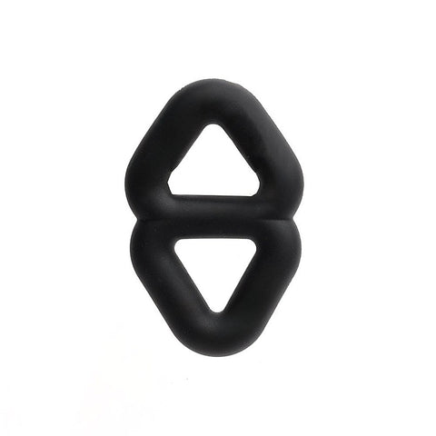 Binder Ring - Rectangular Silicone by Sport Fucker - Stretchy Cock Rings