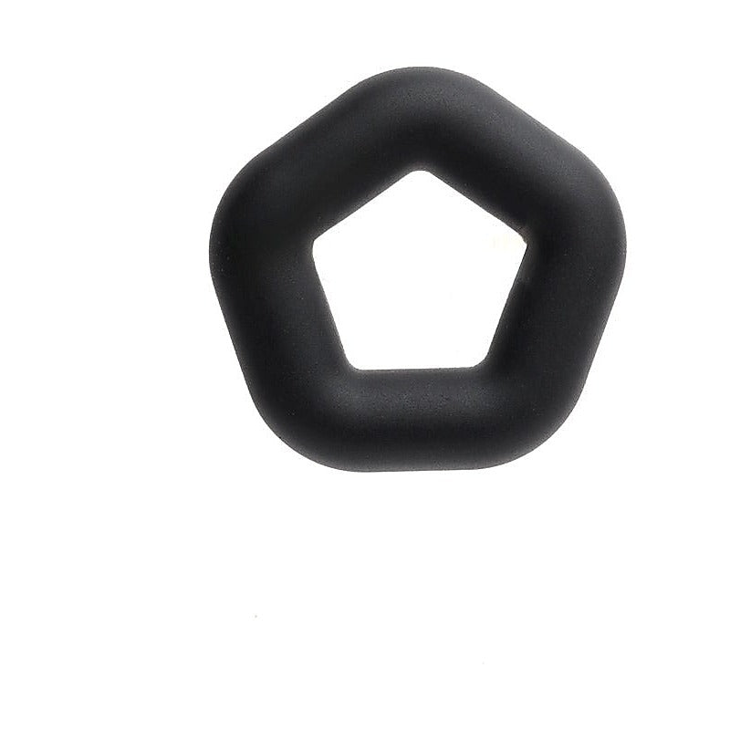 Premium Pentagon Pleasure Ring by Sport Fucker - Stretchy Cock Rings