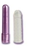 Waterproof Micro Massager with Silicone Sleeve - Bullet Vibrators