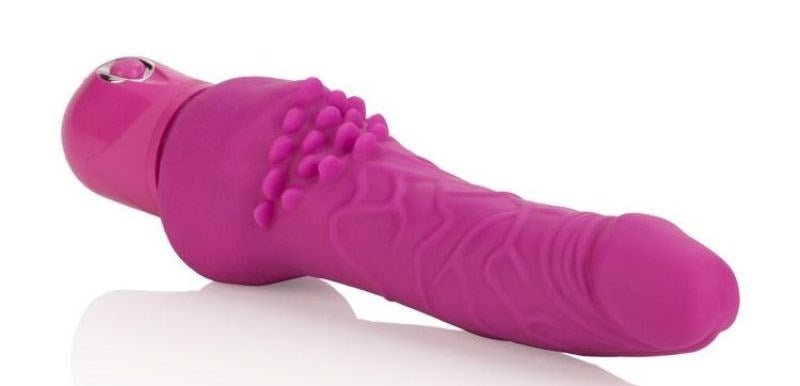 Waterproof Power Stud Cliterrific Pink Realistic Dildos