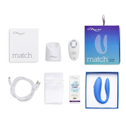 We-Vibe Match - Dual Stimulation for Shared Pleasure - Clit Ticklers and Pulsators