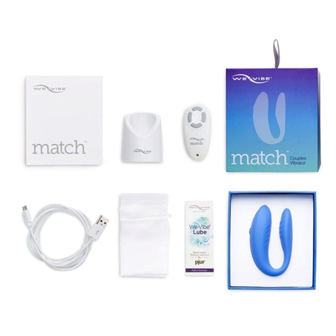 We-Vibe Match - Dual Stimulation for Shared Pleasure - Clit Ticklers and Pulsators