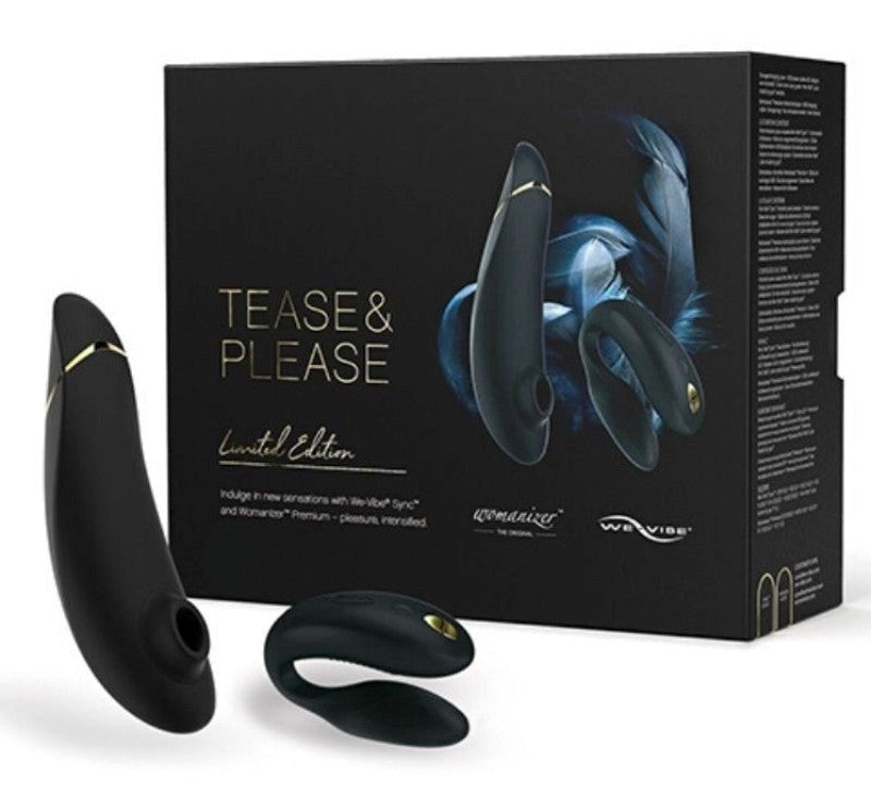 We-Vibe Tease and Please Premium Limited Edition Black Sex Kits