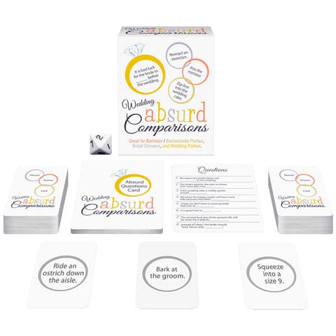 Wedding Absurd Comparisons Adult Card Game - Sex Games, Coupons and Tricks