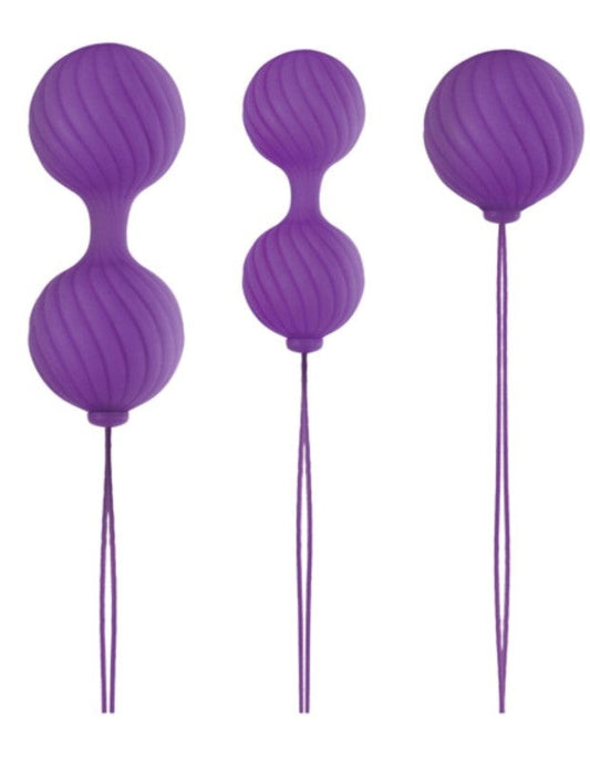 Weighted Kegel Balls Purple Love Eggs and Kegel Exercisers