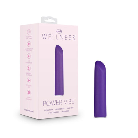 Blush Novelties Wellness Power Vibe - Rechargeable Bullet for Thrilling Sensations - Bullet Vibrators
