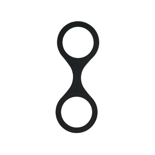 Whisper of Ecstasy - WhipSmart Silicone Handcuffs with Satin Blindfold - Cuffs and Restraints