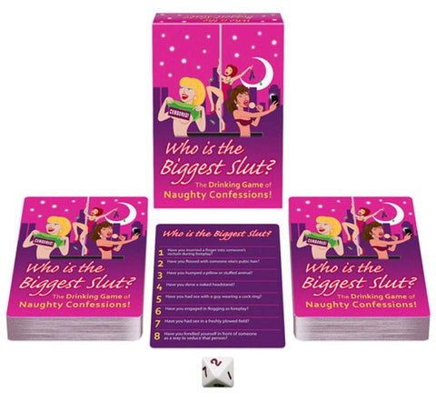 Who is the Biggest Slut? Adult Card Game - Sex Games, Coupons and Tricks