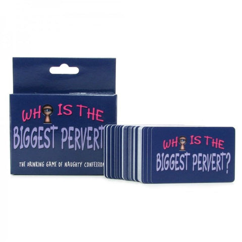Who's the Biggest Pervert? Card Game - Sex Games, Coupons and Tricks