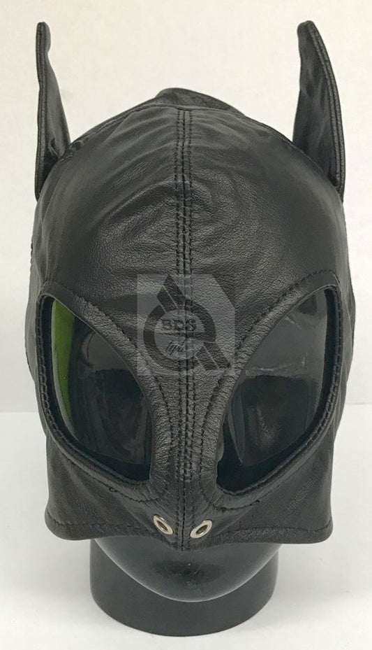 Wicked Wench Feline PVC Hood - Bondage Hoods