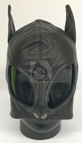 Wicked Wench Feline PVC Hood - Bondage Hoods