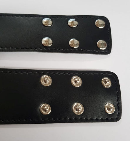 Elegant BDSM Accessory - Wild Cat Slaves Collar with Metal O-rings - Collars and Leads