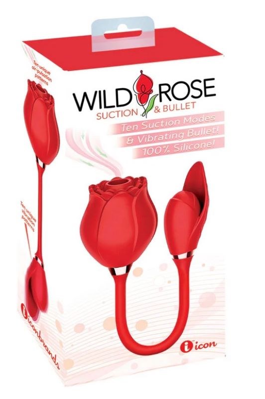 Indulge in Blissful Ecstasy - Wild Rose Air Pulse Vibe - Clit Ticklers and Pulsators