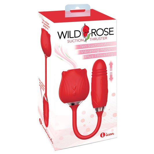 Wild Rose SUCTION THRUSTER Air Pulse Vibe - Clit Ticklers and Pulsators