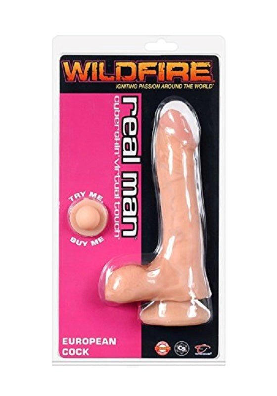 Wildfire Real Man Cyberskin European Cock Realistic Dildos