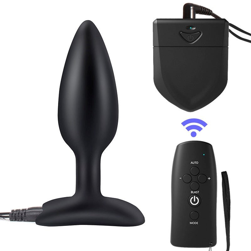 Wireless Electric Shock Anal & Penis Plug Penis Plugs