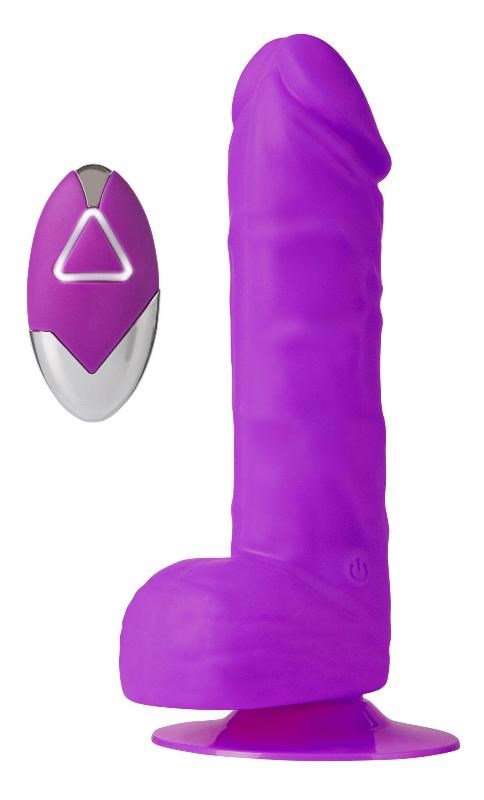 Wireless Silicone 7" Penis Shaped Vibrator with Remote Realistic Dildos