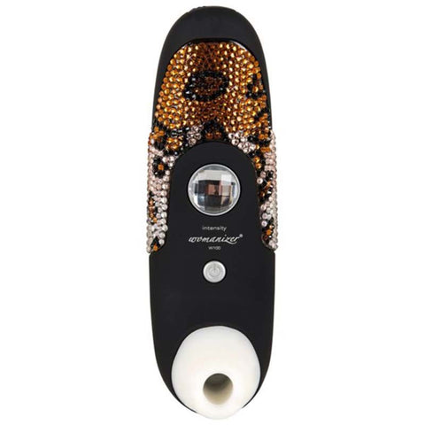 Womanizer Limited Swarovski ¬¨¬®‚àö√ú Edition - Black Leopard - Clit Ticklers and Pulsators